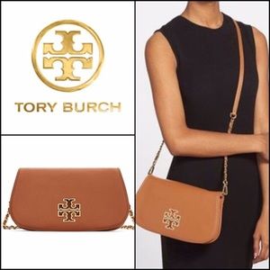 Preloved Tory Burch Britten Clutch /Cross body